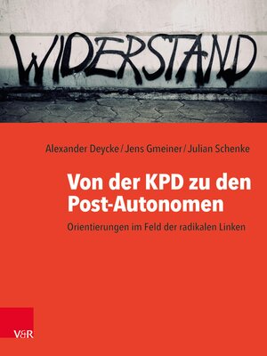 cover image of Von der KPD zu den Post-Autonomen